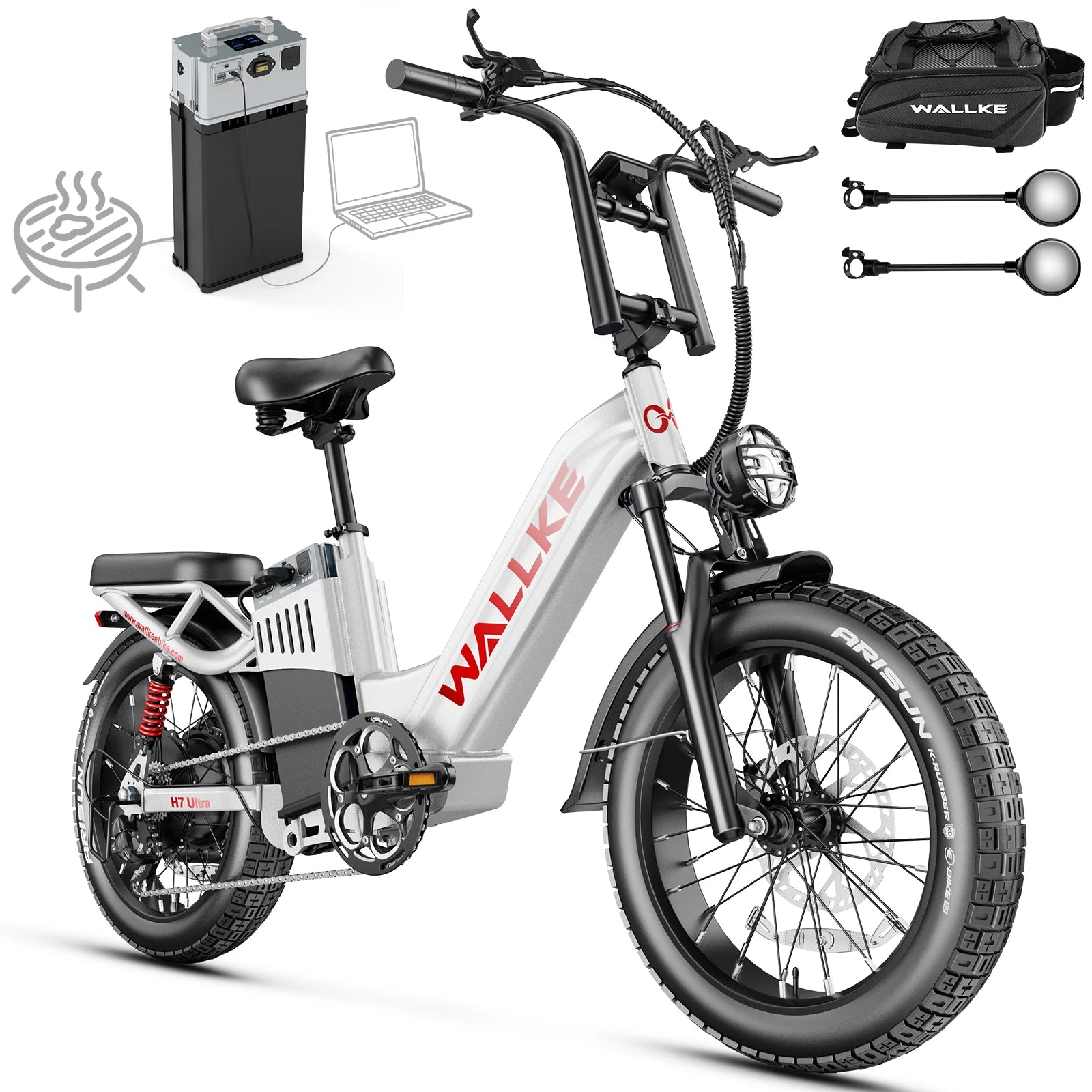 Wallke H7 Ultra 4000W Long Range E-Bike