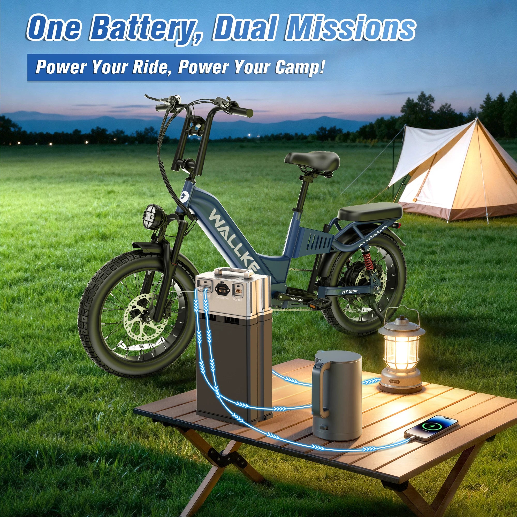 Wallke H7 Ultra 4000W Long Range E-Bike