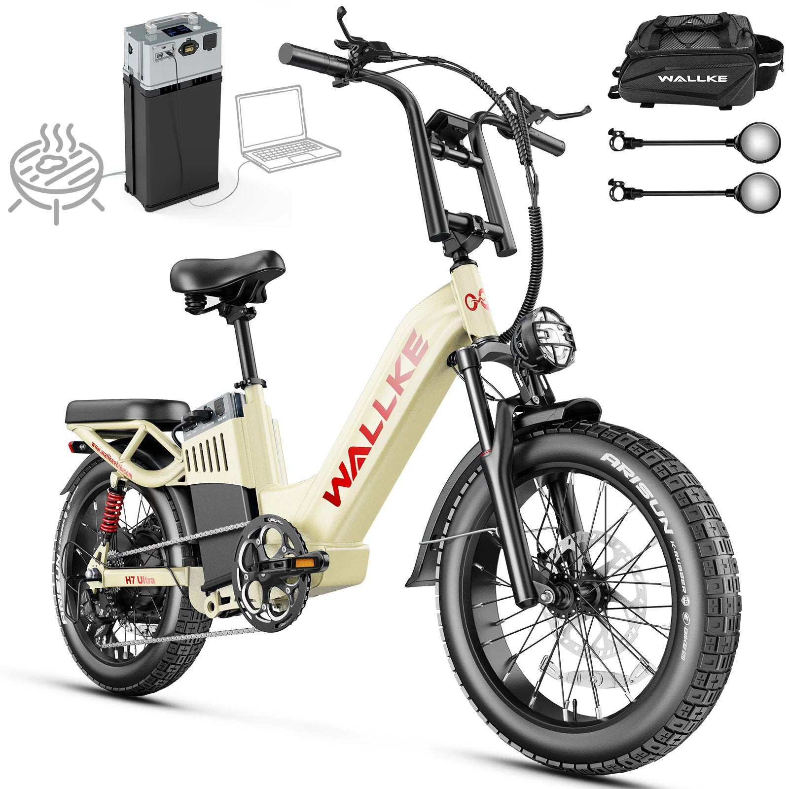 Wallke H7 Ultra 4000W Long Range E-Bike