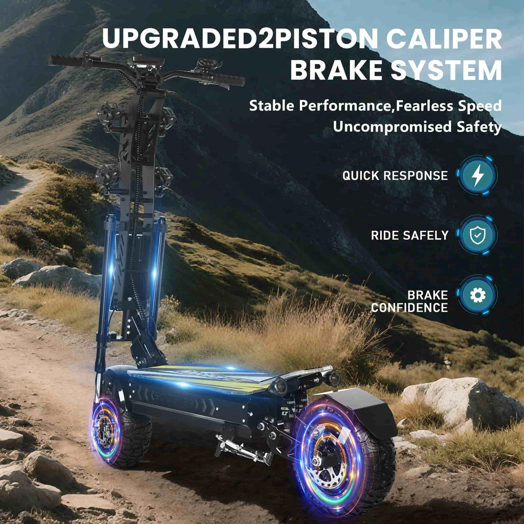 GLEERIDE A7 MAX Dual Motor Off-Road Scooter