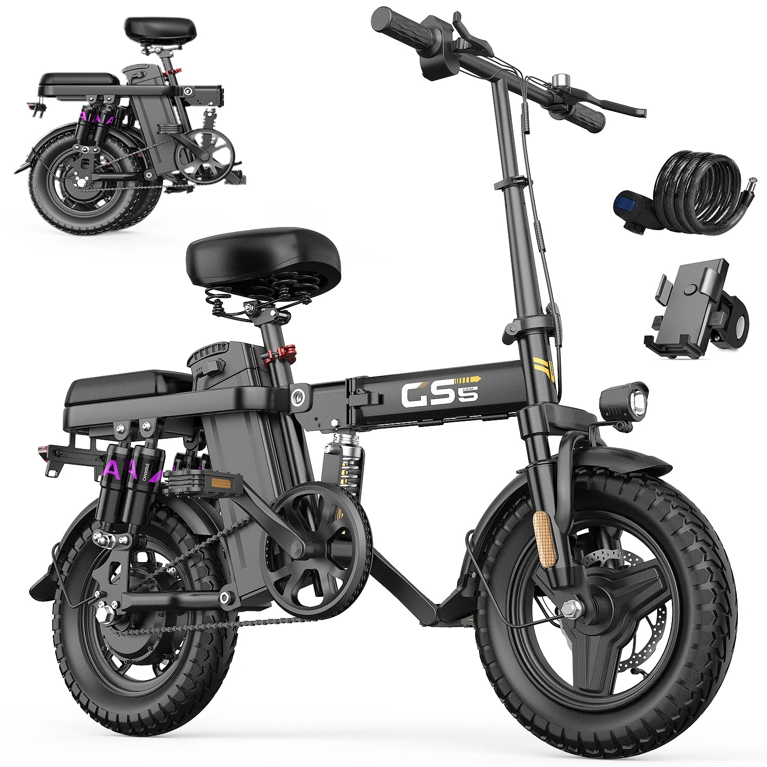 GS3 500W City Electric Bike
