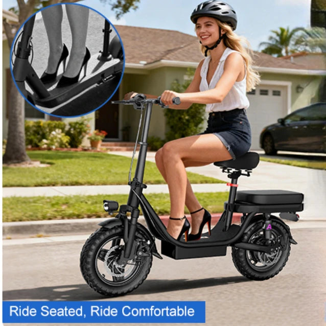 Full Suspension 1000W E-Bike