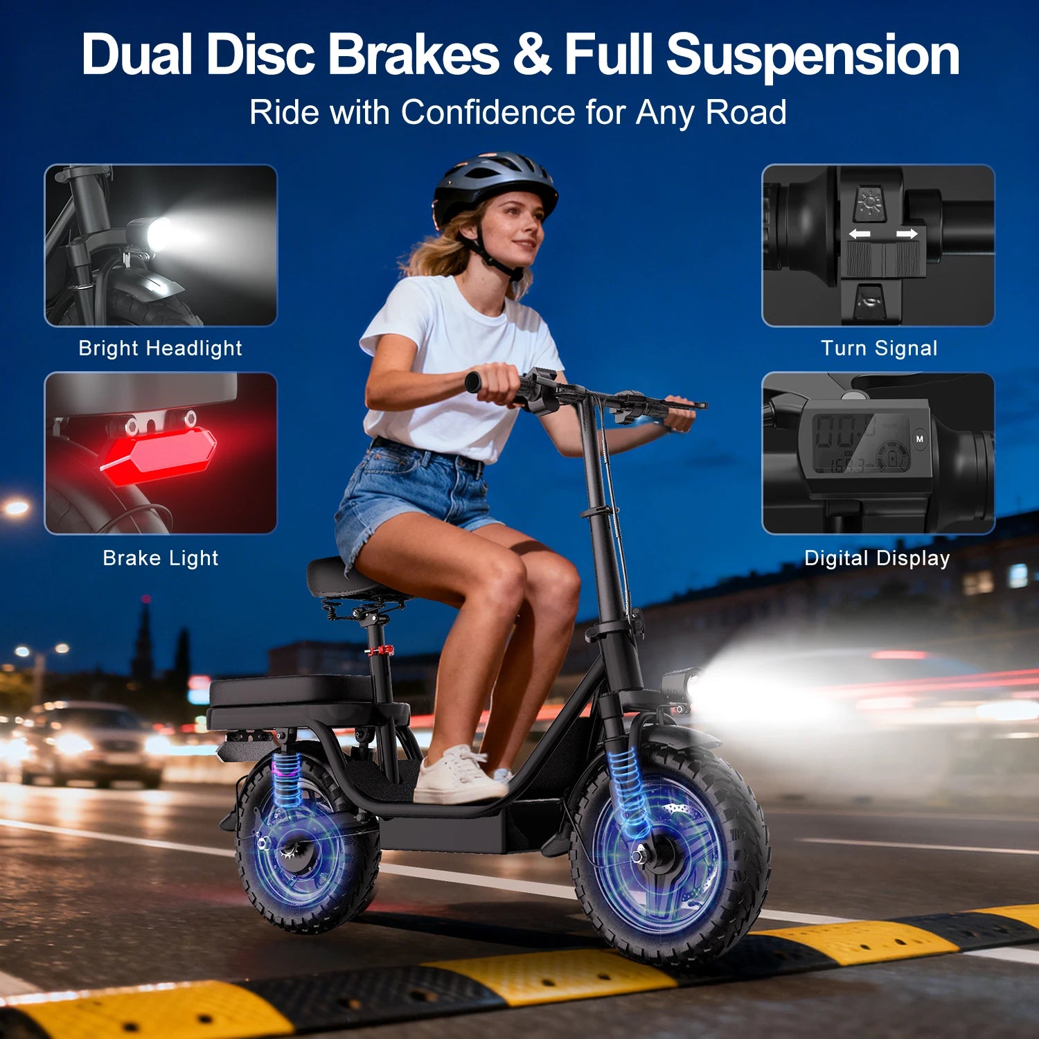 1000W Aluminum Electric Bike