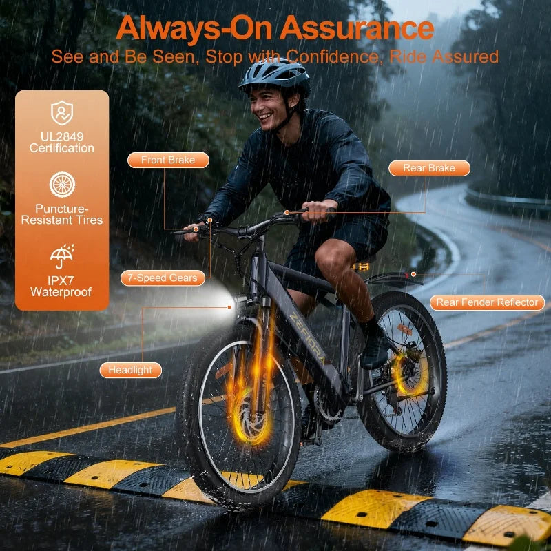 1000W Mountain Electric Bike