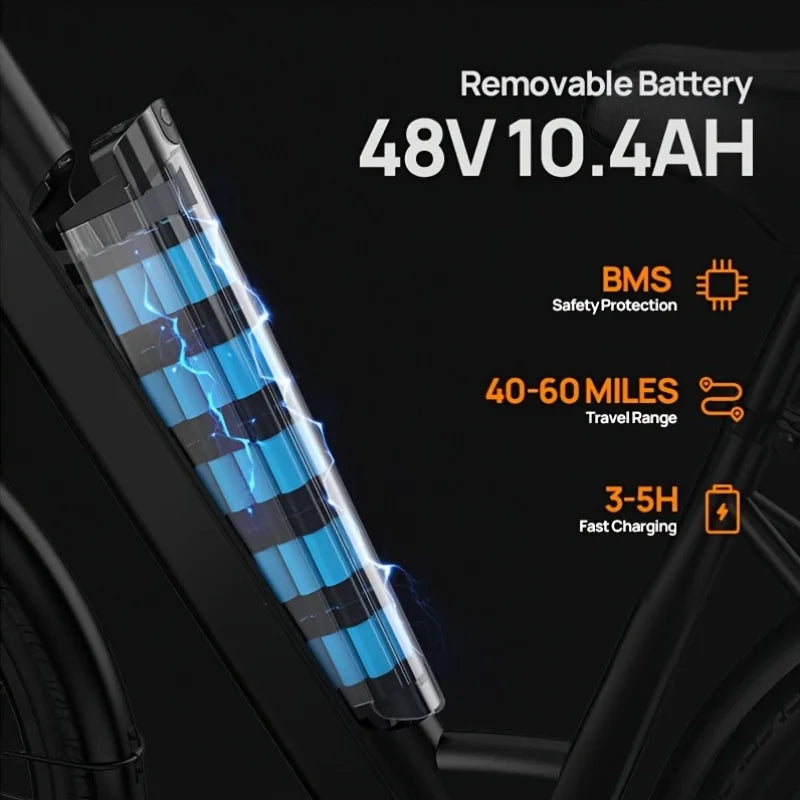 Peak 750W Commuter E-Bike