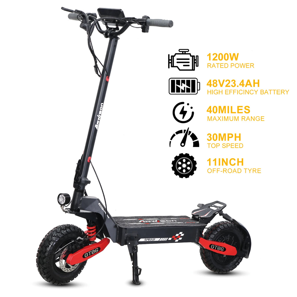 Dual 4000W Off-Road E-Scooter (45MPH)