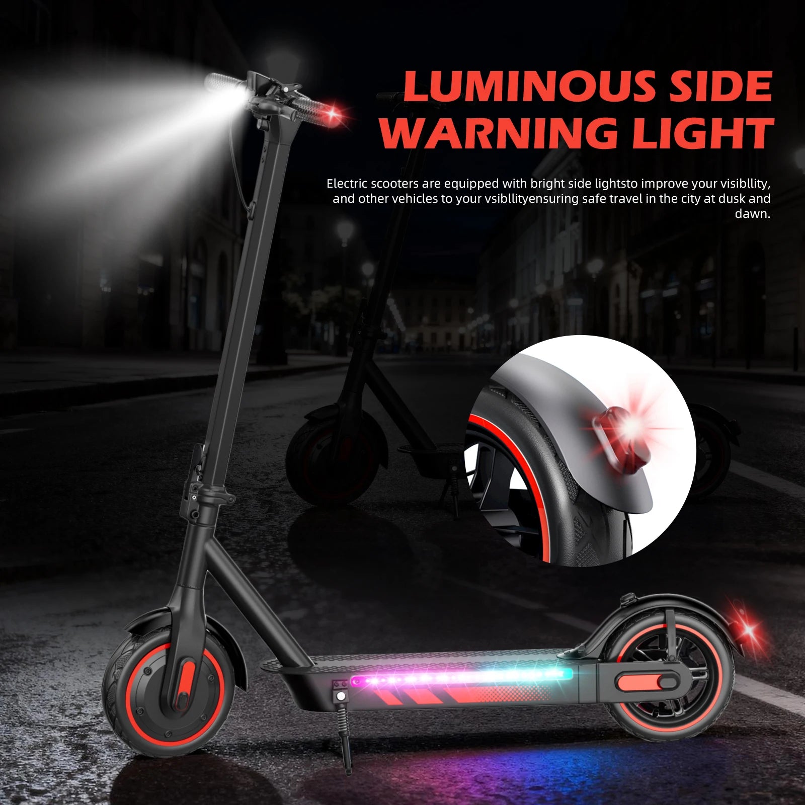 HiQIS V10 Pro 500W Commuter Scooter