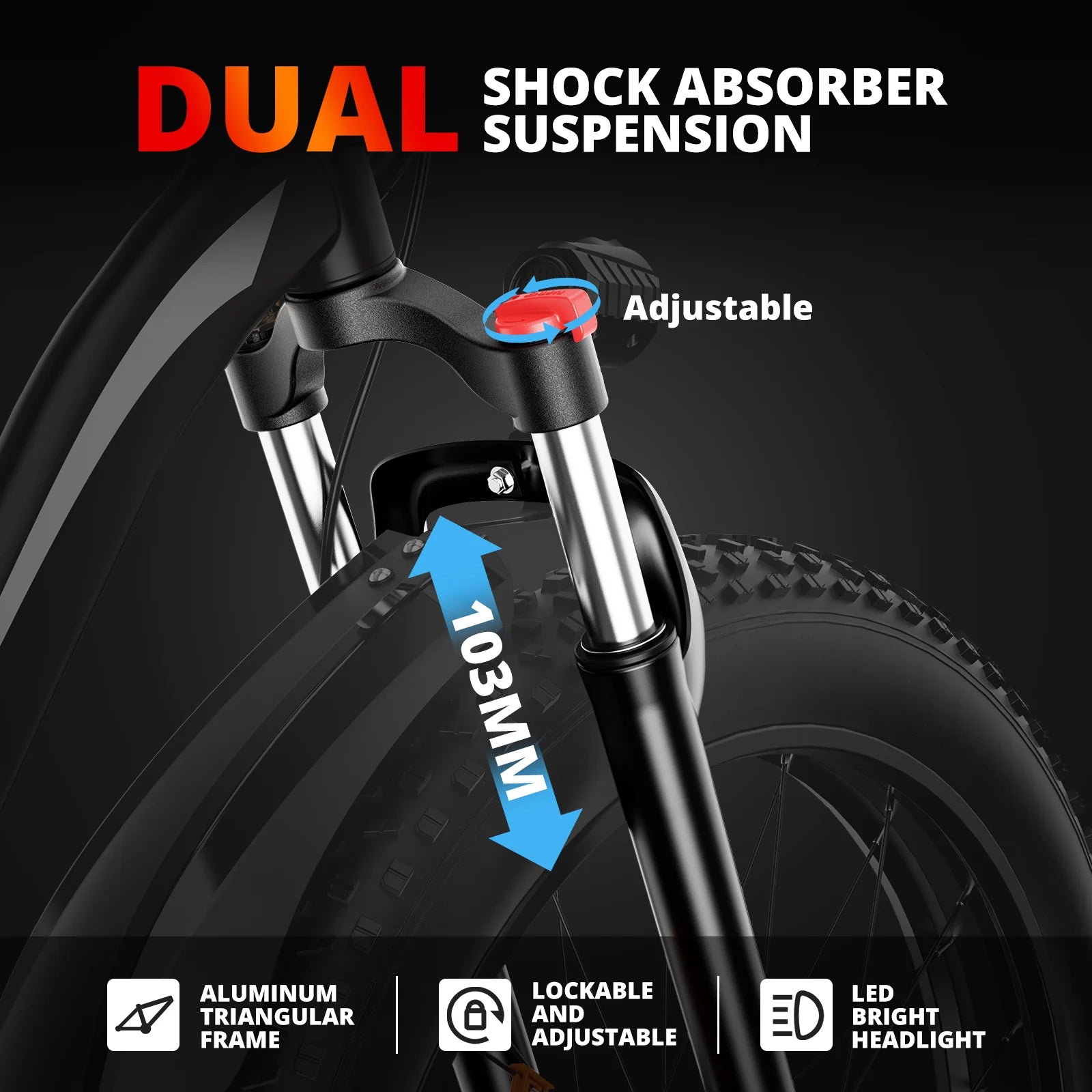 AMYET EB26 1500W Fat Tire E-Bike