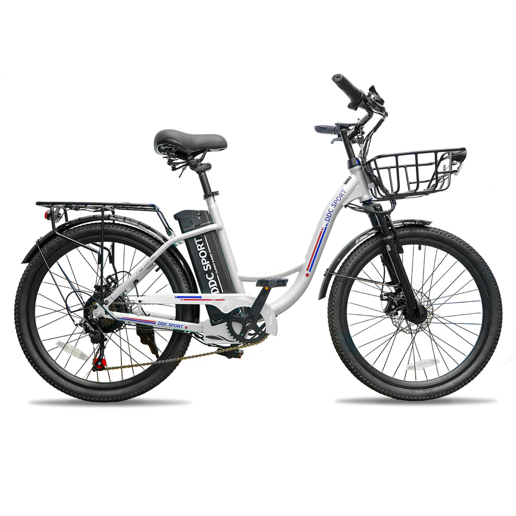 24" Cruiser Step-Through E-Bike