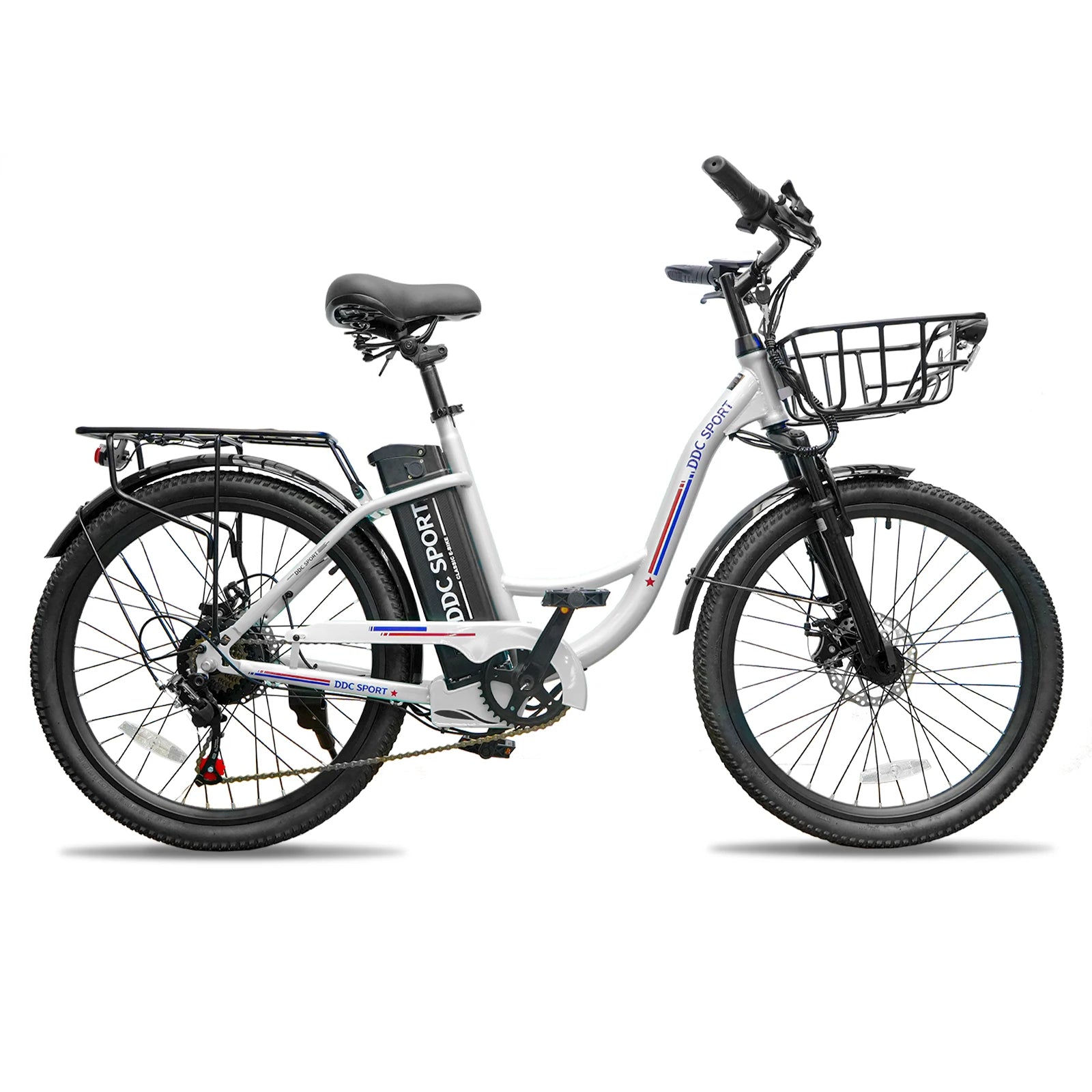 24" Cruiser Step-Through E-Bike