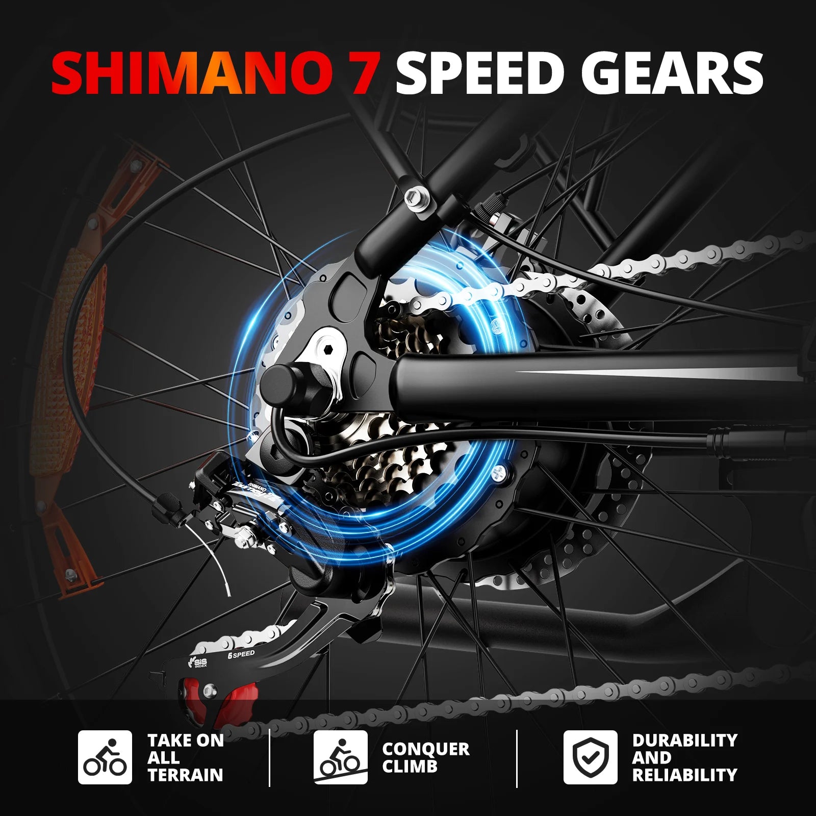 AMYET EB26 1500W Fat Tire E-Bike