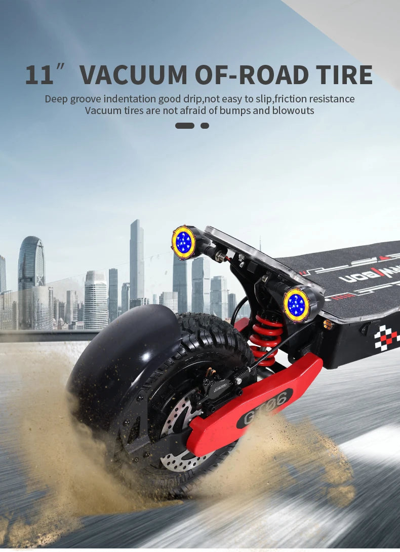Arwibon GT06 Plus 35MPH Off-Road Scooter