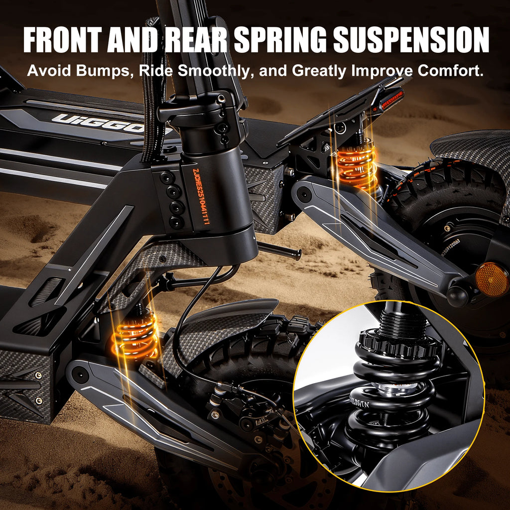 Dual 4000W Off-Road E-Scooter (45MPH)