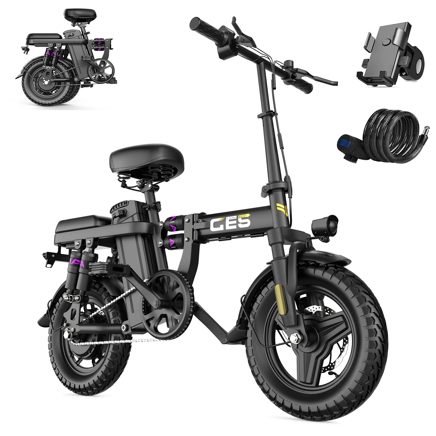 GS3 500W City Electric Bike