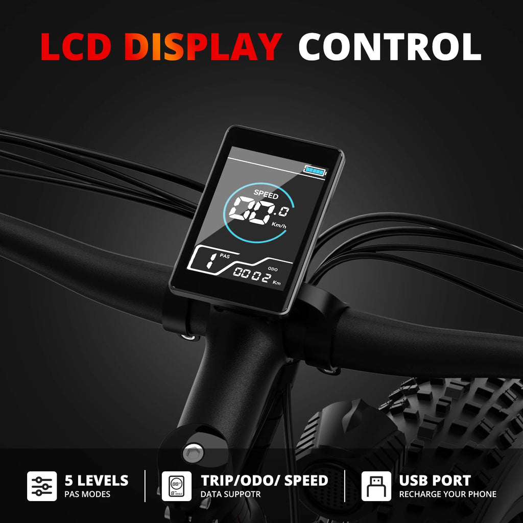 AMYET EB26 1500W Fat Tire E-Bike
