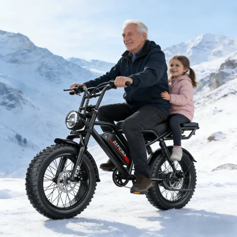 1000–2000W Long Range E-Bike