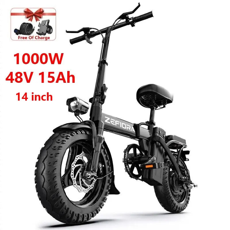 Full Suspension 1000W E-Bike