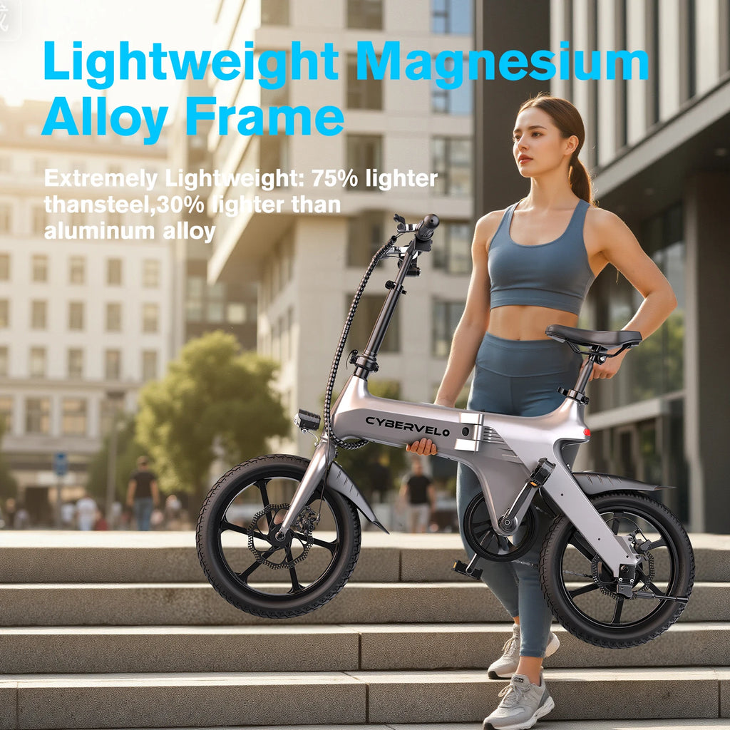 Cybervelo Folding City E-Bike