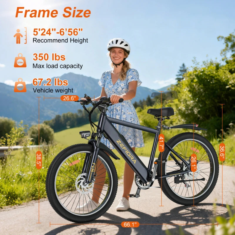 1000W Aluminum Electric Bike