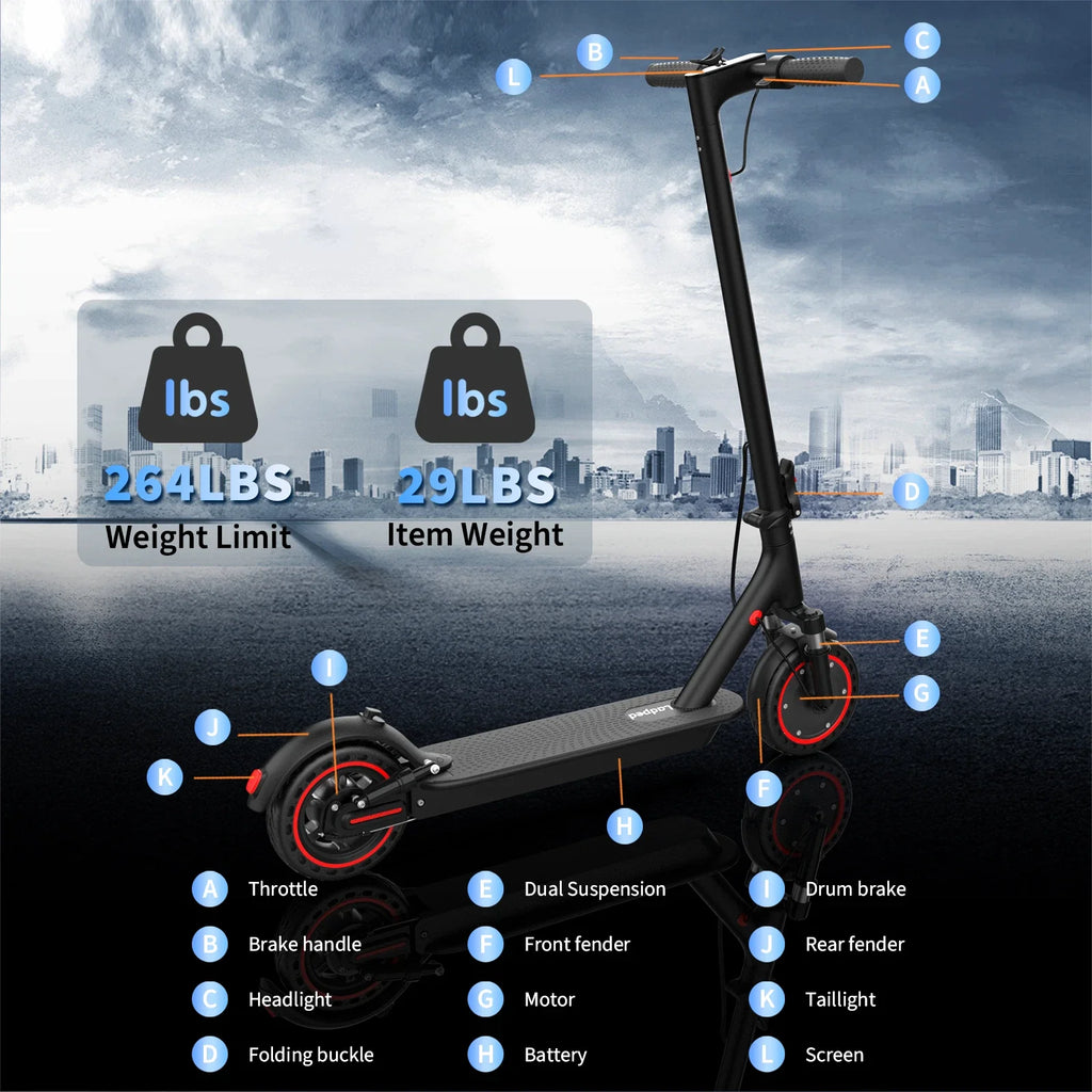 LAPDED LP07 Smart Commuter Scooter