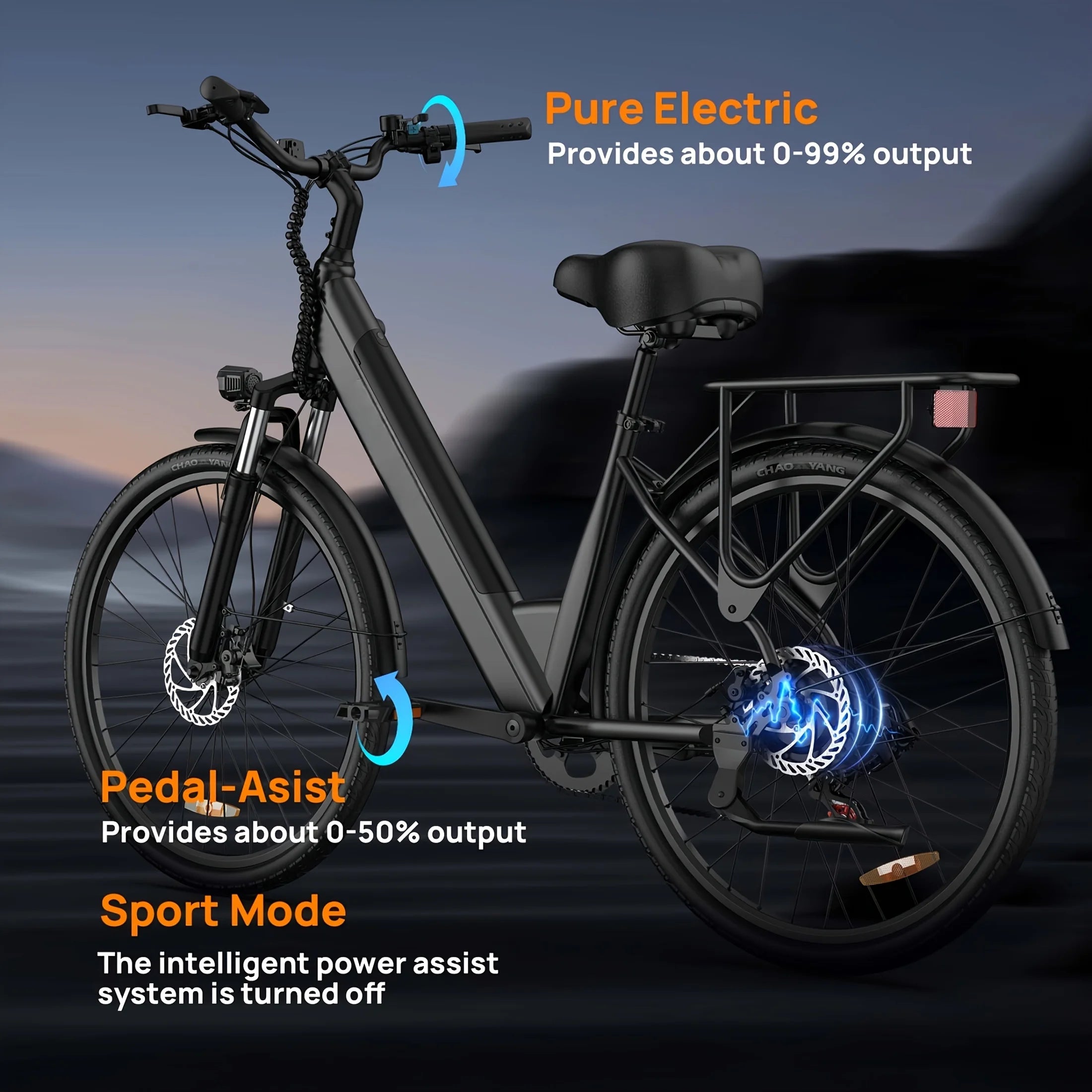 Peak 750W Commuter E-Bike