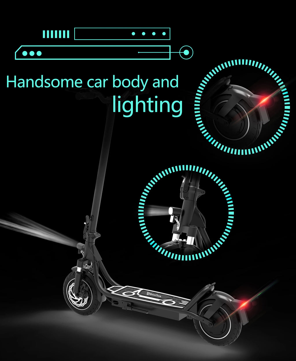 DriveTron DT01 Lightweight Commuter Scooter