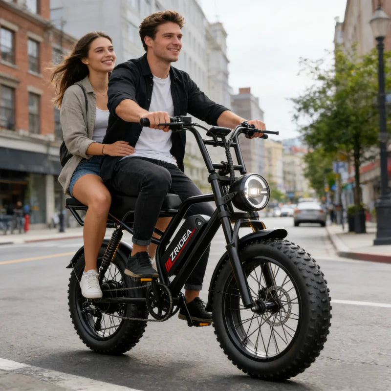 1000–2000W Long Range E-Bike