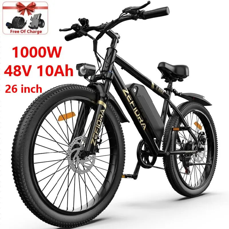 Full Suspension 1000W E-Bike