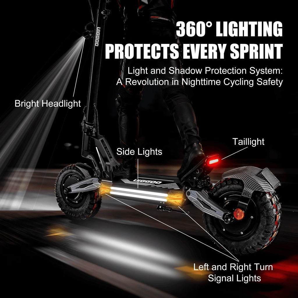 Dual 4000W Off-Road E-Scooter (45MPH)