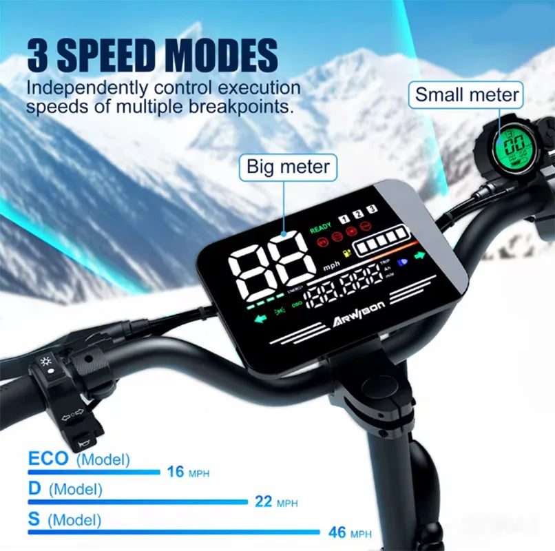 Arwibon 5600W High-Speed E-Scooter