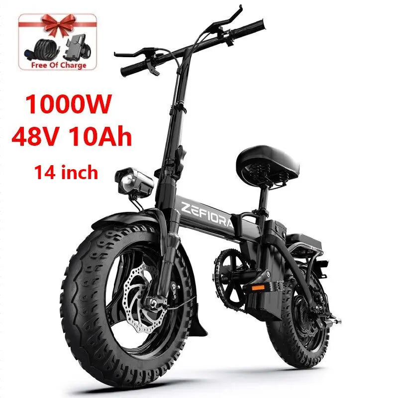 Full Suspension 1000W E-Bike